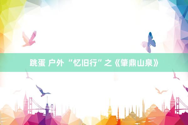 跳蛋 户外 “忆旧行”之《肇鼎山泉》