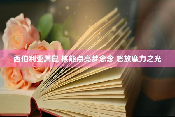 西伯利亚属鼠 核能点亮梦念念 怒放魔力之光