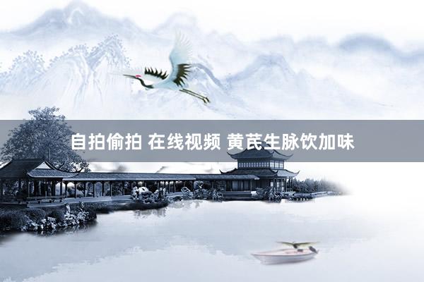 自拍偷拍 在线视频 黄芪生脉饮加味